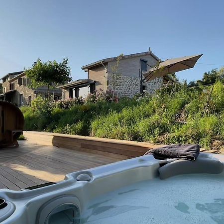 Gite De Charme 5 Etoiles Pour Couple Avec Sauna Et Jacuzzi Exterieurs Privatifs Peaugres Luaran gambar