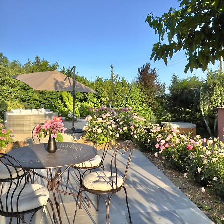 Gite De Charme 5 Etoiles Pour Couple Avec Sauna Et Jacuzzi Exterieurs Privatifs Peaugres Luaran gambar